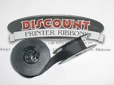 One PK Royal Manual Portable Typewriter Ribbon - Black Spool Free Shipping USA!