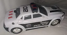 Large Tonka Police Dept Car - 2012 Hasbro Lights and Sirens moves Forward - Back