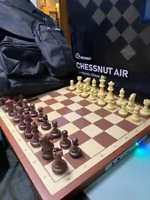 Chessnut Air Electronic Chess Set, Handcrafted Wooden Chess Board