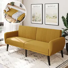 Convertible Sofa Bed, Modern Loveseat, Sleeper Sofa, Futon Couch