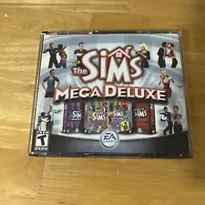 The Sims Mega Deluxe Edition PC Game 2004 Complete 4 Discs