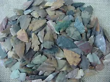 10 stone arrowheads bird points replica arrowheads bulk collection earthtones