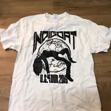 2019 Chris Brown Indigoat Tour Shirt RARE Mens Size Large White