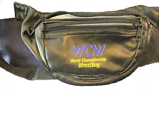 1991 WCW Fanny Pack World Championship Wrestling Belt Bag Waist Bag