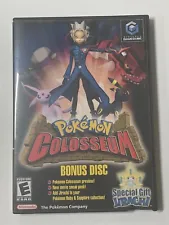 Pokemon: Colosseum - Bonus Disc Edition - Replacement Case - Nintendo GameCube