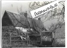 Vintage Old Photograph Spring Farm Longham Near Dereham January 7th 1952