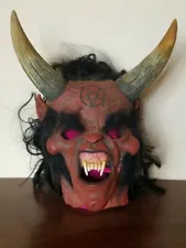 OOAK Demon mask hand made by Terry Cruikshank
