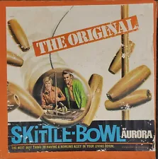 Vintage 1970 The Original SKITTLE BOWL Game by Aurora No. 5501
