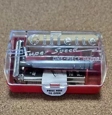 Gillette Super-Speed Safety Razor. NOS