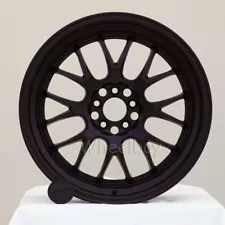 ON SALE 4 ROTA WHEEL MXR 18X9.5 5x112 44 57.1 FLAT BLACK