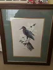 Art Lamay signed numbered Blue Heron Prints