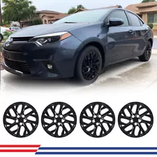 16" Set Of 4 Snap On Hubcaps Wheel Rims Cover Fit for 2009-2024 TOYOTA COROLLA