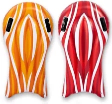 2 Pcs Inflatable Body boards for Water Slides Floating Summer Water Fun