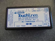 TouchTunes BAL To UNB Interface ID Box. New In The Box Touch Tunes