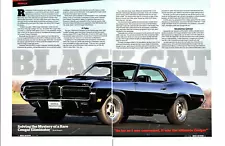 1970 COUGAR ELIMINATOR 428/335 HP SUPER COBRA-JET ~ NICE 5-PAGE ARTICLE / AD