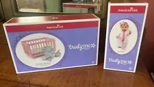 American Girl Truly Me Little Bitty Baby Crib & Sleeper Set For 7.75" Doll NIB