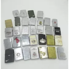 Zippo Joblot Of Lighters All Untested