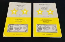 Lot of 2, Comprehensive Catalog of United States Large Size Star Notes 1910-1929