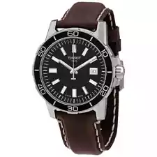 Tissot Supersport Quartz Black Dial Men's Watch T125.610.16.051.00