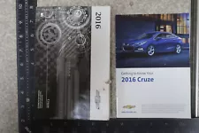 Chevy Cruze Owner's Manual 2016 Book Set 16 Free Shipping OM691 (For: Chevrolet Cruze)