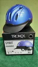 TROXEL Equestrian / Horse Riding Helmet SPIRIT Color PERIWINKLE Sz S up to 22"