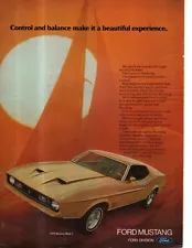 1972 Mustang Mach 1 Ad