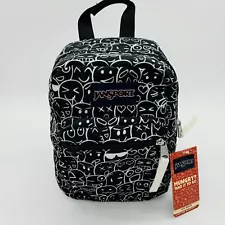 JANSPORT Lunch Bag Emoji Big Break Insulated Lunchbag Mini Backpack New w/Tags