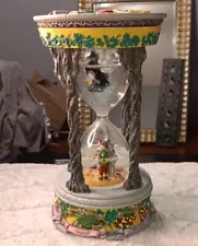 1999 San Francisco Music Box WIZARD OF OZ Hour Glass SNOWGLOBE