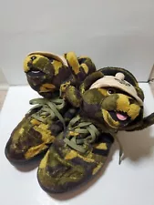 Adidas x Jeremy Scott Camo Teddy Bear Green Shoes Sneakers Q20917 Size 13