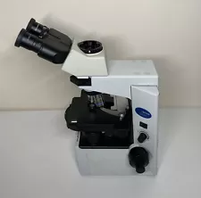 Olympus CX41 Trinocular Phase Contrast Microscope w/ 20x 40x Obj.