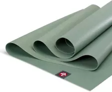 Manduka Leaf Green 71 Inch Durable Lightweight Portable Yoga Mat 1.5mm Thick