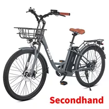 Secondhand Electric Bike for Adult 26"500W eBike Pedal Assist 7 Speed 48VBattery