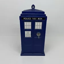 Doctor Who Tardis Lock Box With Speaker BBC DW-1013 Tested With Key