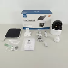 Eufy Security SoloCam S340 White Wireless Outdoor Solar Dual Surveillance Camera