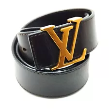 Louis Vuitton Belt Browns Leather 1197051