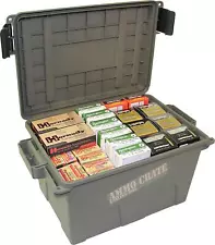 Military Ammo Crate Stackable Utility Caliber Bulk Storage Box MTM ACR7-18 GREEN