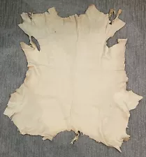 Deerskin Leather Hide Native Crafts Buckskin Taxidermy Clothing Bags 3 oz. Smoke