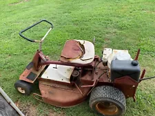 Snapper Mower rear engine RIDER. GAS tank. Vintage used. 1969-73