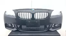 2014 - 2016 BMW 550I M-AERODYNAMIC FRONT BUMPER COVER W/ CAMERA *PECKS/SCUFFS* (For: 2014 BMW 550i M Sport)