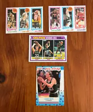 NBA Hall of Famer Larry Bird - 4-card lot 1980-89 Including TWO ROOKIES CARDS!!!