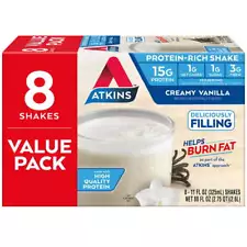 New ListingGluten Free High Protein Shake, Creamy Vanilla, 8 Servings (Ready to Drink)