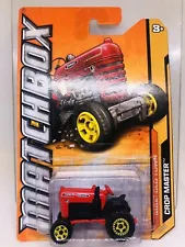 Matchbox 2011 Crop Master Tractor MBX Old Town 2/10 RED 62/120 NICE!! ð