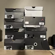 Lot Of 8: Men Air Jordan & Nike Empty Replacement Shoe Boxes