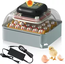 Chicken Egg Incubator with Automatic Egg Turning, Humidity Control, Temperature