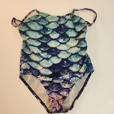 Mermaid Scale Swimsuit XL - Dive Into Fantasy With This Fishy Chic One Piece