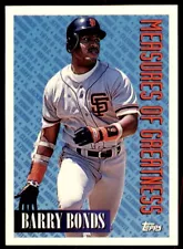 1994 Topps Barry Bonds Baseball Card #605