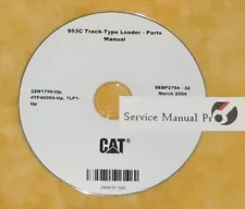 SEBP2794 New CAT 953C Track Loader Parts Manual Book 2ZN 4TF 7LP