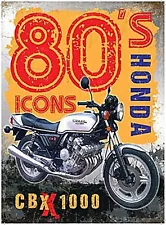 80s Icons Honda CBX1000 fridge magnet (og)