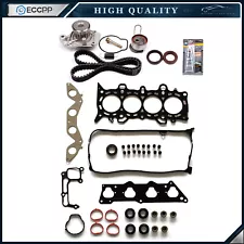 Timing Belt Kit Water Pump Head Gasket Set For 01-05 Honda Civic 1.7L D17A1D17A2