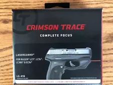 Crimson Trace LG-416 Red laser fits Ruger LC9, LC9s, LC380, & EC9s